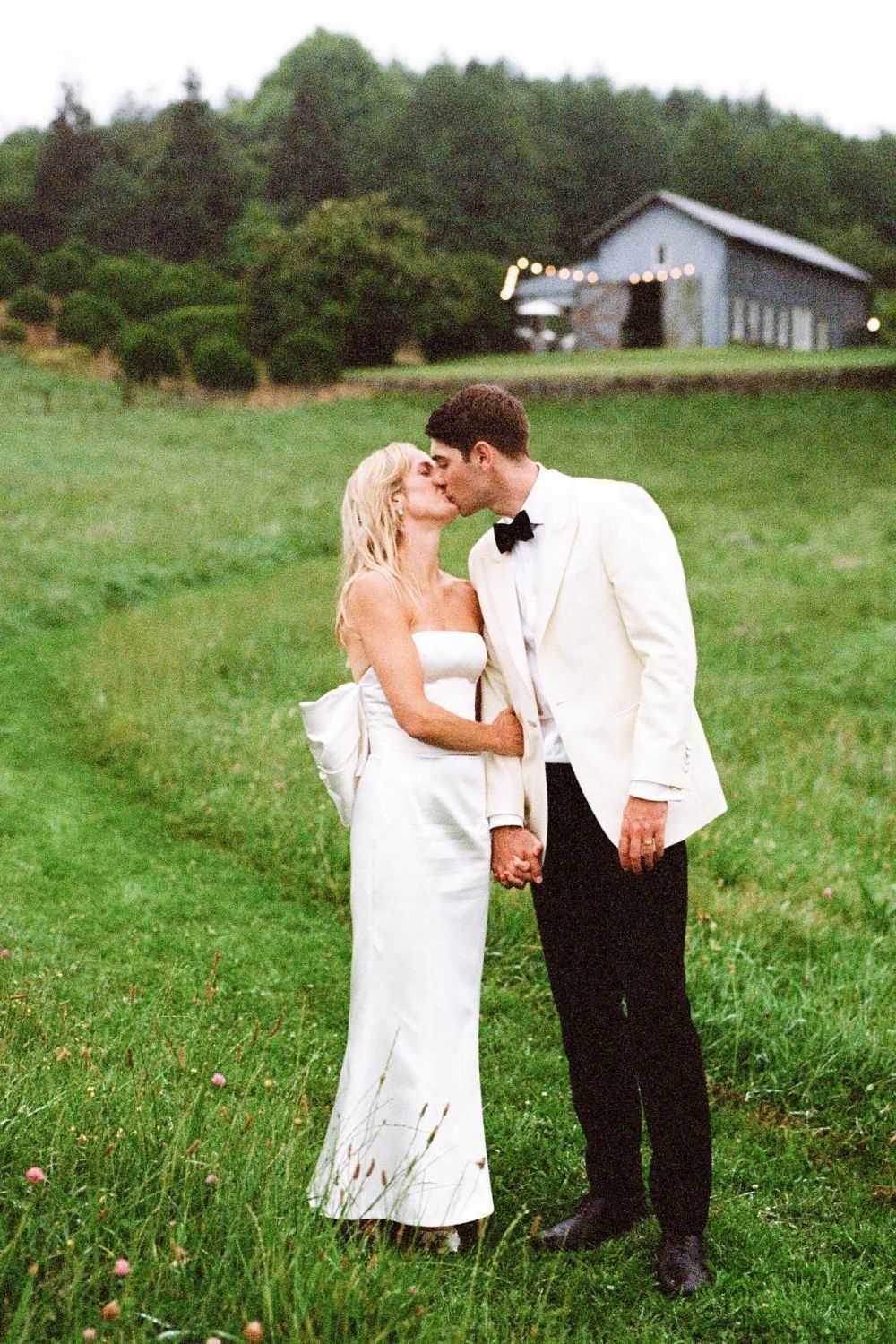 Cute Mermaid Strapless White Satin Floor Length Full Of Charm Wedding Dress