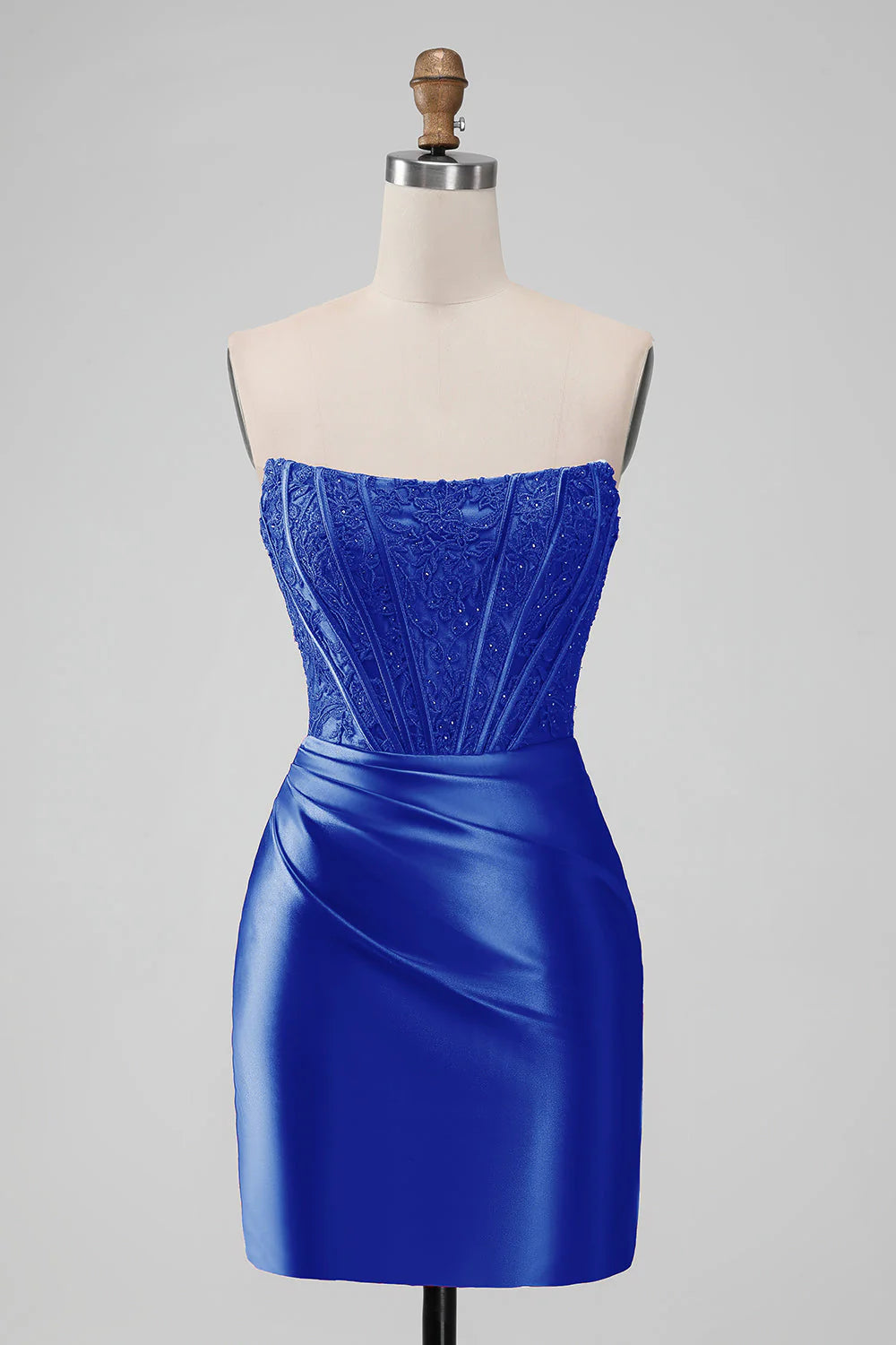 Sparky Red Strapless Bodycon Short Full Of Charm Homecoing Dress