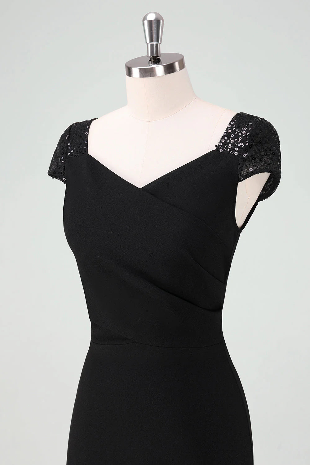 Black High-Low Full Of Charm Mother Of The Bride Dress