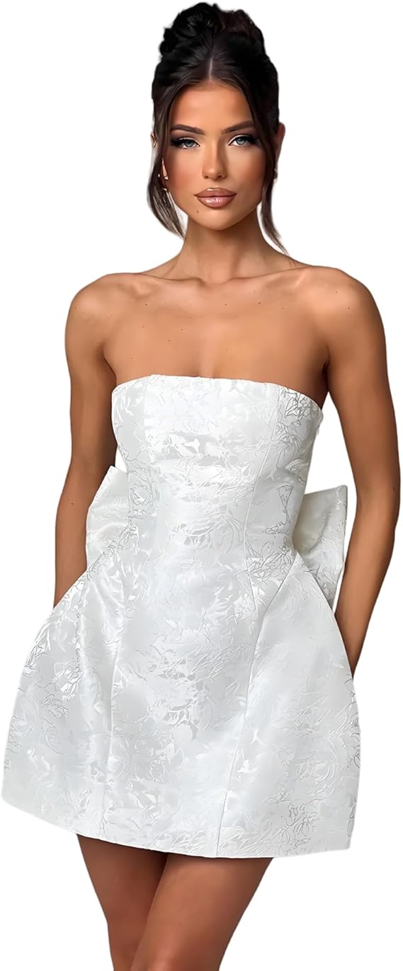 Embroidery Satin Full Of Charm Homecoming Dress