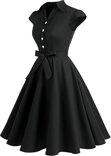 Wedtrend Women's 1950s Retro Rockabilly Homecoming Dress