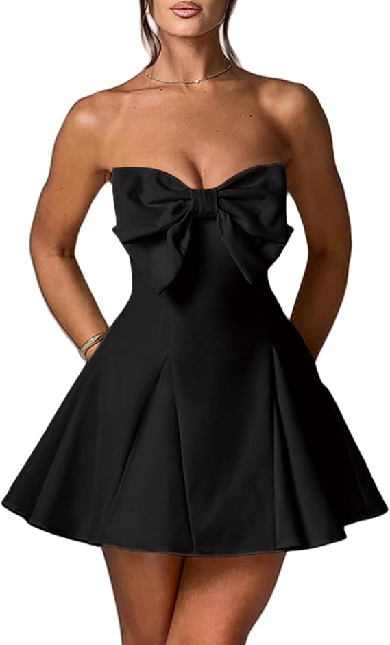 Women's Sexy Strapless Tube Full Of Charm Homecoming Dresses
