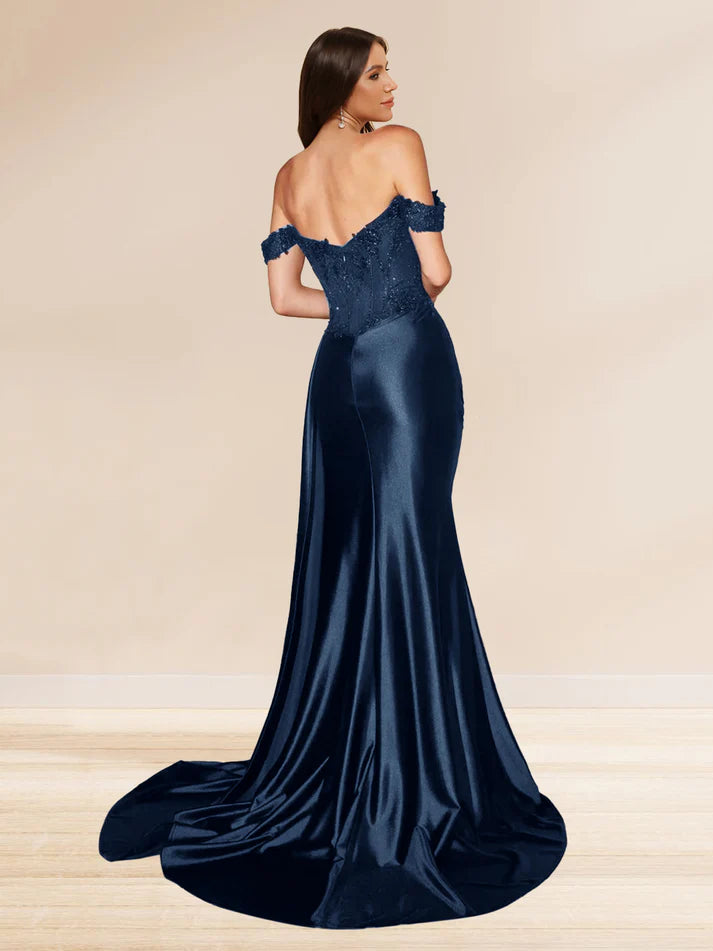 A-Line V-Neck Sleeveless Long Retract Your Waist Unique design Evening Dresses