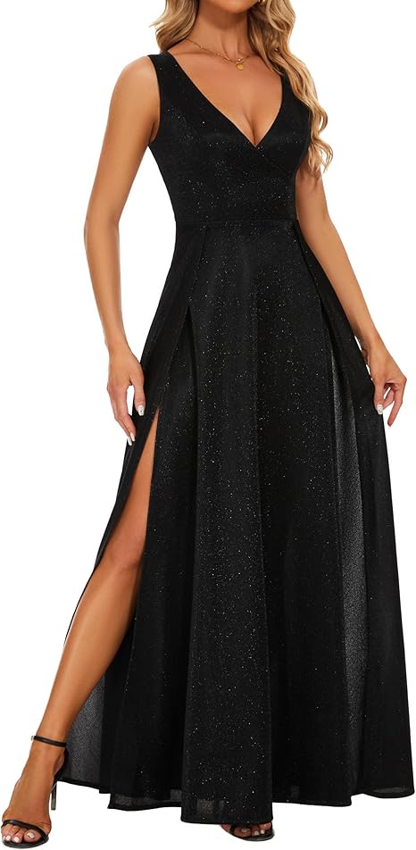 Formal Dress Elegant Evening Long Black Dress Evening Dress