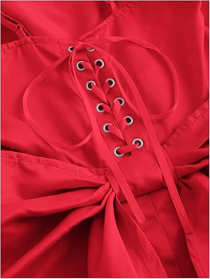 Women's Satin Bow Unique Design Full Of Charm Homecoming Dresses