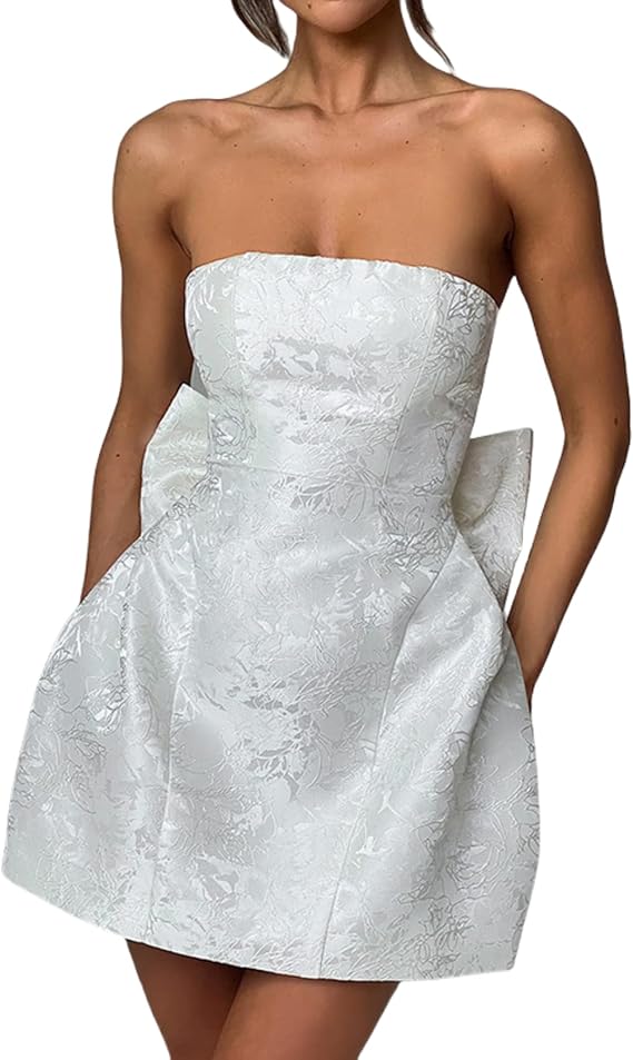 Embroidery Satin Full Of Charm Homecoming Dress