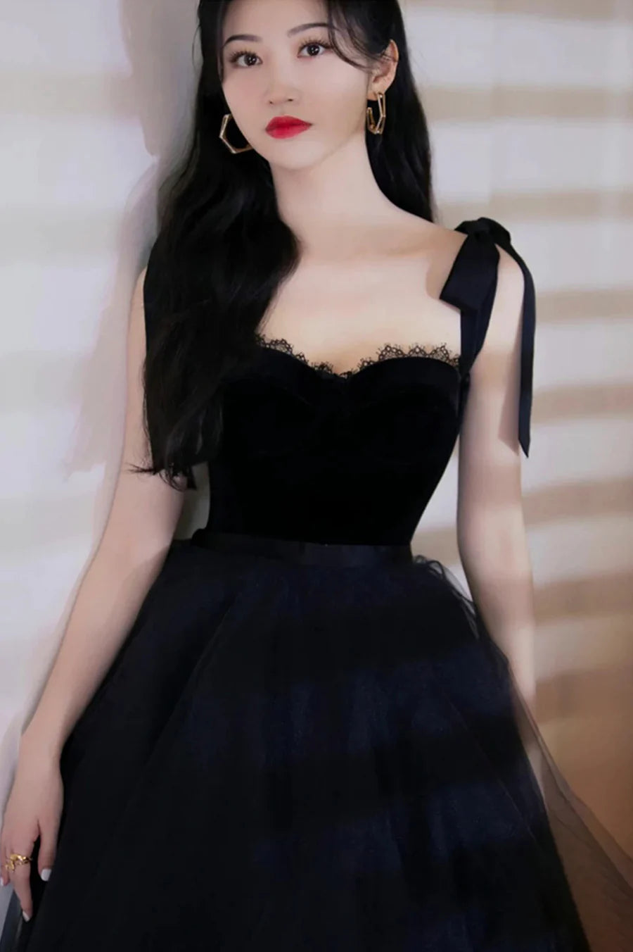 Black Tulle Short Prom Dresses, A-Line Homecoming Party Dresses