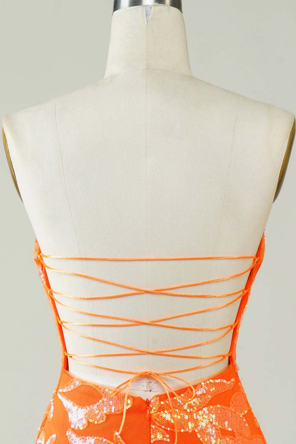 Strapless Orange Tight Full Of Charm Homecoing Dress