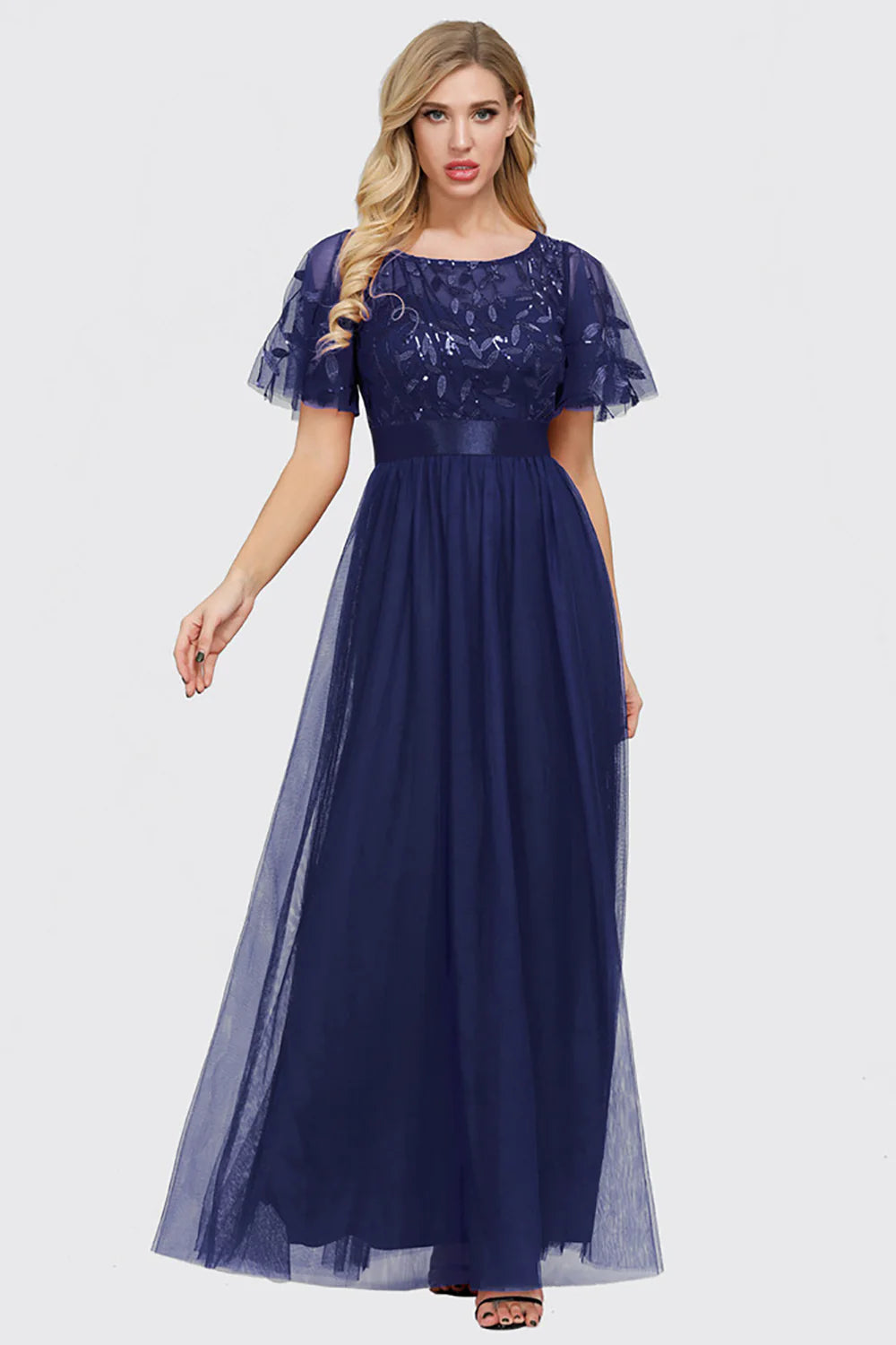 Sparkly Green Beaded Full Of Charm Mother of the Bride Dresses