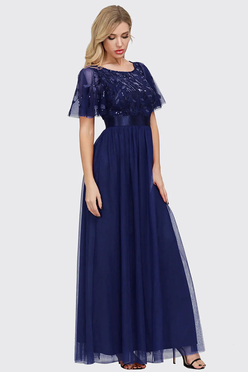 Sparkly Green Beaded Full Of Charm Mother of the Bride Dresses