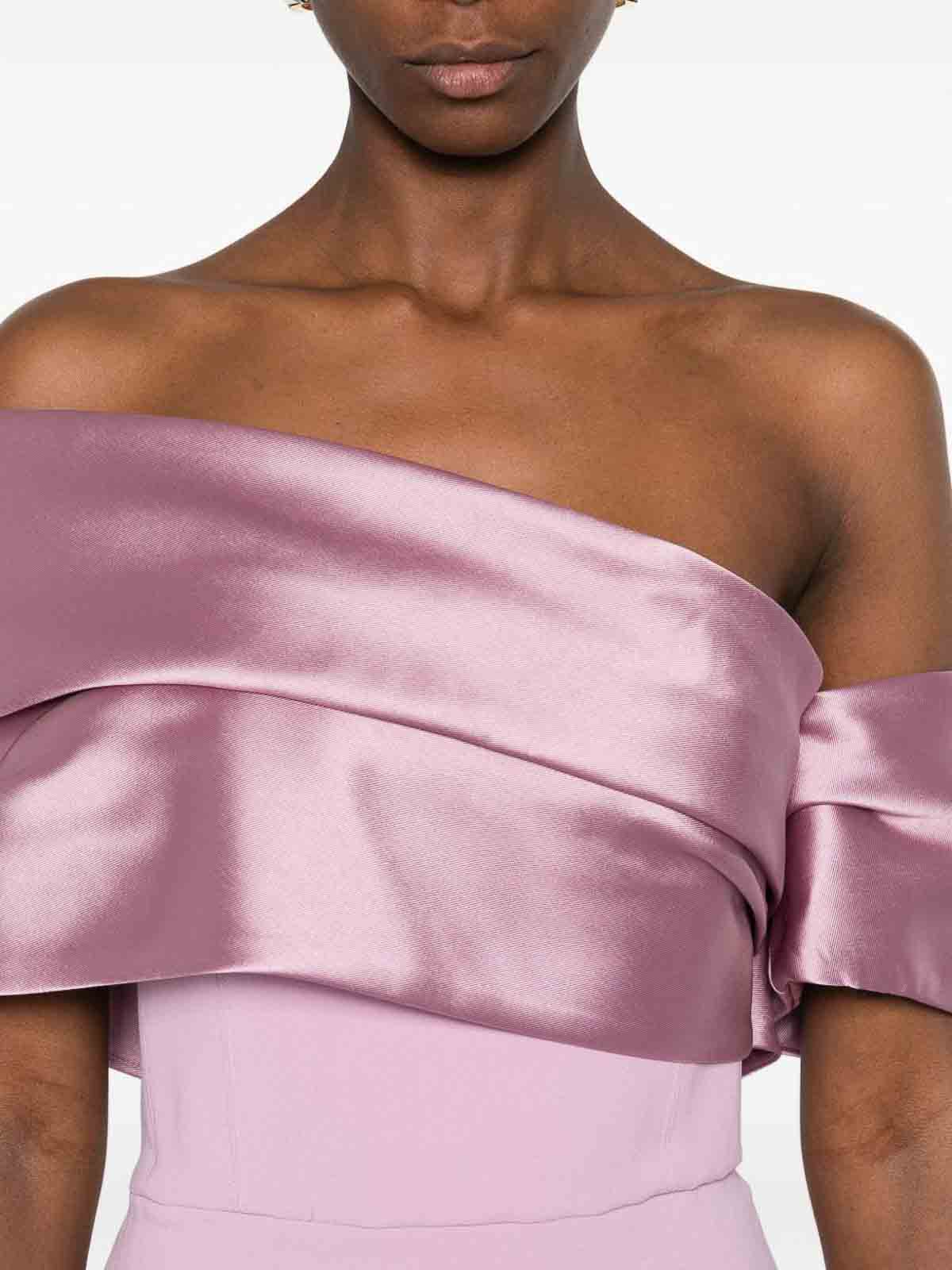 Chic Column Evening Gown Off Shoulder Sweetheart Neck Short Sleeves Open Back Floor Length Evening Dress