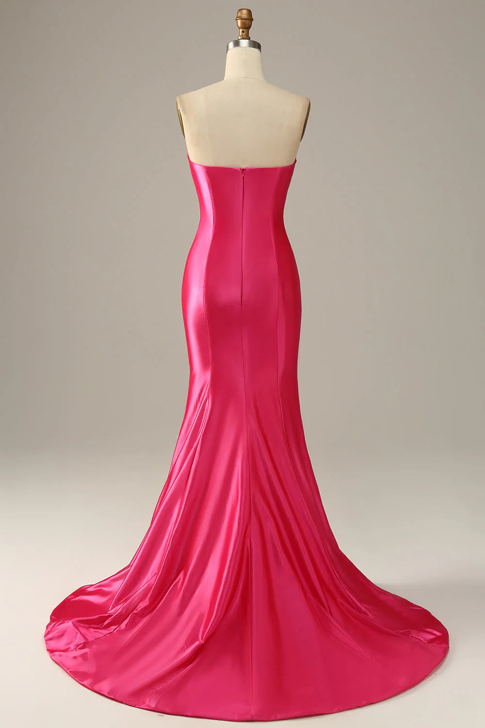 Fuchsia Sweetheart Mermaid Full Of Charm Prom Dress
