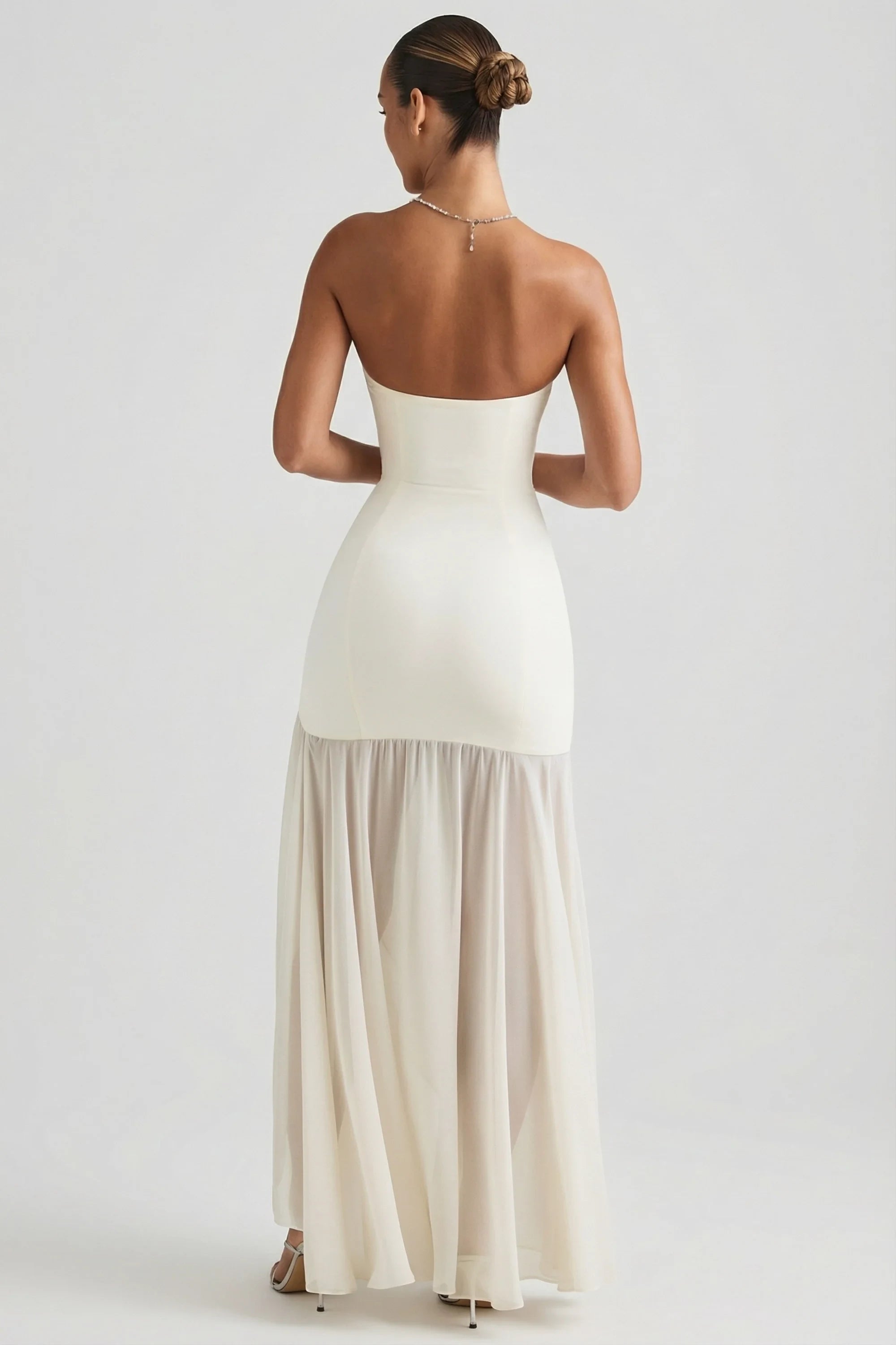 Sophisticated Satin Mermaid Strapless Sweetheart Sleeveless Strapless Back Maxi Evening Dresses