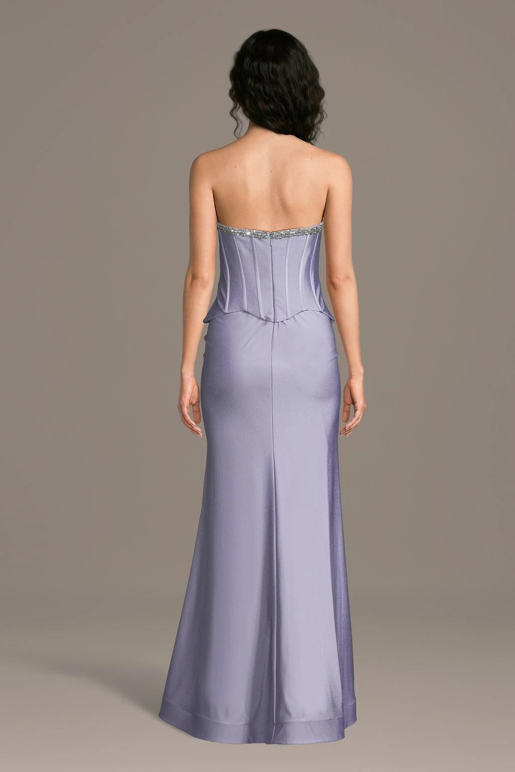 Sophisticated Satin Sheath Sweetheart Strapless Sleeveless Straight Back Floor-Length Mother of the Bride Dresses
