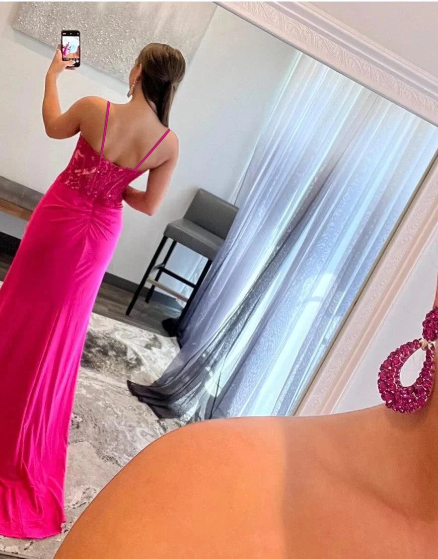 Mermaid Elegant Satin Sweetheart Full Of Charm Evening Dresses