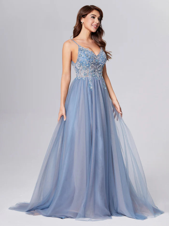 Backless Beading Elastic Satin Unique Design Full Of Charm Prom Dress